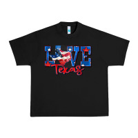 Black love texas map Urban Heavy Tee - Zillion Design Studio