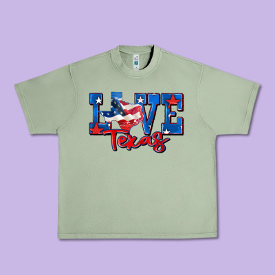 Urban Heavy Tee love texas map