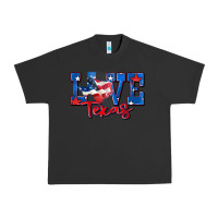 Pigment Black love texas map Urban Heavy Tee - Zillion Design Studio