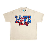 Sandshell love texas map Urban Heavy Tee - Zillion Design Studio