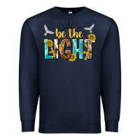 Navy be the light Premium Sweatshirt - NancyCooperArtShop