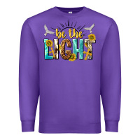 Purple be the light Premium Sweatshirt - NancyCooperArtShop