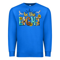 True Royal be the light Premium Sweatshirt - NancyCooperArtShop