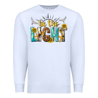 White be the light Premium Sweatshirt - NancyCooperArtShop
