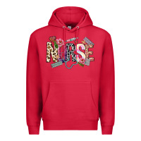 Cardinal nurse Premium Hoodie - NancyCooperArtShop