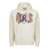 Oatmeal Heather nurse Premium Hoodie - NancyCooperArtShop