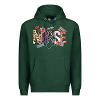 Sports Green nurse Premium Hoodie - NancyCooperArtShop