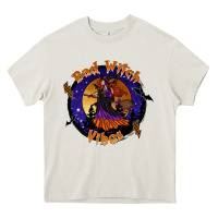 Cream bad witch vibes Heavy Core Tee - SublimationCraftShop