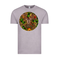 Vintage Zinc Christmas Reindeer Vintage Tee - RanaPortraitStore