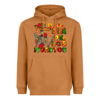 Meerkat dia de los muertos Heavyweight Hoodie - AdoDesignShop