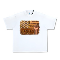 White American melanin flag Urban Heavy Tee - texasbilliewilder
