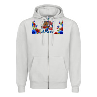 Dove Grey floral 4th of july crew 16oz libbey cup Zipper Hoodie - HRA Design Shop