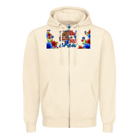 Sandshell floral 4th of july crew 16oz libbey cup Zipper Hoodie - HRA Design Shop