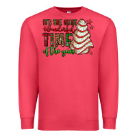 Cardinal it's the most wonderful time of the year christmas tree cake Premium Sweatshirt - Jasminsmagicworld