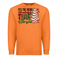 Carrot it's the most wonderful time of the year christmas tree cake Premium Sweatshirt - Jasminsmagicworld