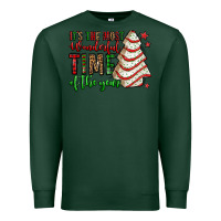 Sports Green it's the most wonderful time of the year christmas tree cake Premium Sweatshirt - Jasminsmagicworld