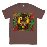 Chestnut juneteenth afro bun mama tumbler Classic Tee - HRA Design Shop