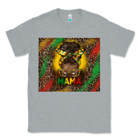 Heather Grey juneteenth afro bun mama tumbler Classic Tee - HRA Design Shop