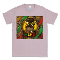 Lilac juneteenth afro bun mama tumbler Classic Tee - HRA Design Shop