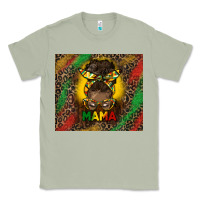 Matcha juneteenth afro bun mama tumbler Classic Tee - HRA Design Shop