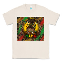 Natural juneteenth afro bun mama tumbler Classic Tee - HRA Design Shop