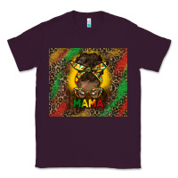 Plum juneteenth afro bun mama tumbler Classic Tee - HRA Design Shop