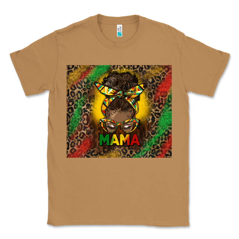 Juneteenth Afro Bun Mama Tumbler Classic Tee by HRA Design Shop | Teevron
