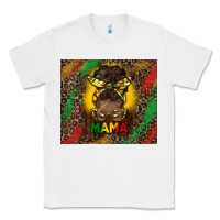White juneteenth afro bun mama tumbler Classic Tee - HRA Design Shop