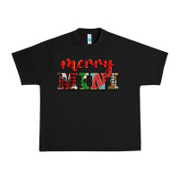Black christmas merry mini Urban Heavy Tee - BarkalooDesign