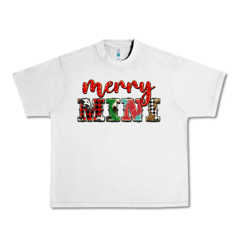 Christmas Merry Mini Urban Heavy Tee by BarkalooDesign | Teevron