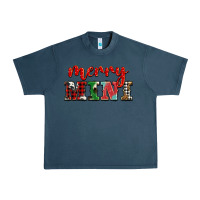 Midnight Navy christmas merry mini Urban Heavy Tee - BarkalooDesign