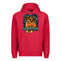 Cardinal life is better by the campfire Premium Hoodie - NancyCooperArtShop