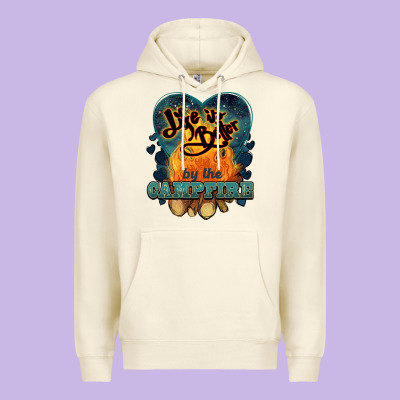 Life Is Better By The Campfire Premium Hoodie Designed By Nancycooperartshop