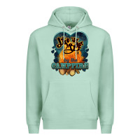 Seafoam life is better by the campfire Premium Hoodie - NancyCooperArtShop