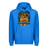 True Royal life is better by the campfire Premium Hoodie - NancyCooperArtShop