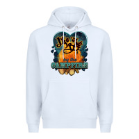 White life is better by the campfire Premium Hoodie - NancyCooperArtShop