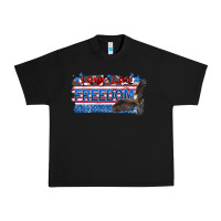 Black long live freedom Urban Heavy Tee - Zillion Design Studio