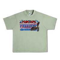 Oil Green long live freedom Urban Heavy Tee - Zillion Design Studio
