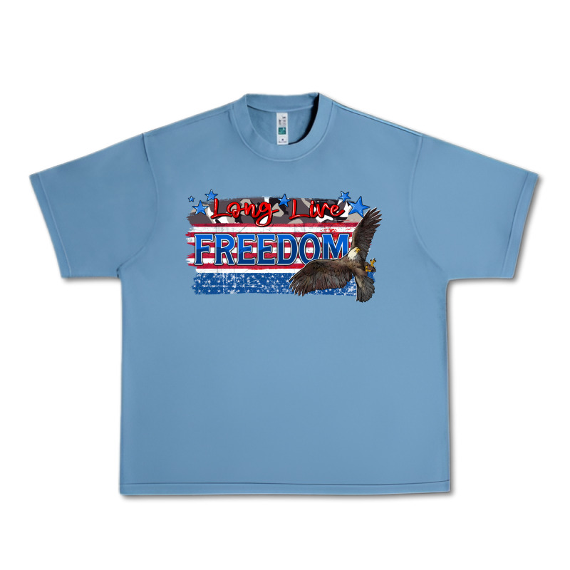 Long Live Freedom Urban Heavy Tee by Zillion Design Studio | Teevron