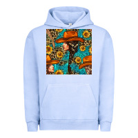 Pigment Grape Ice Western Girl Hair Clasp And Sunflower With Leopard And Glitter Seamles Urban Hoodie - BundleAndBundleShop
