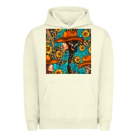 Pigment Pistachio Western Girl Hair Clasp And Sunflower With Leopard And Glitter Seamles Urban Hoodie - BundleAndBundleShop