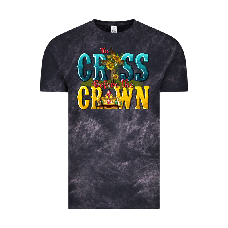 The Cross Before The Crown Vintage Tee by texasbilliewilder | Teevron
