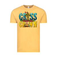 Vintage Mustard the cross before the crown Vintage Tee - texasbilliewilder