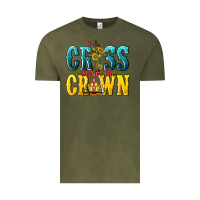 Vintage Olive the cross before the crown Vintage Tee - texasbilliewilder