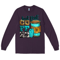 Plum but first coffee Long Sleeve Tee - Zillion Design Studio