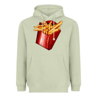 Matcha french fries Heavyweight Hoodie - AdoDesignShop
