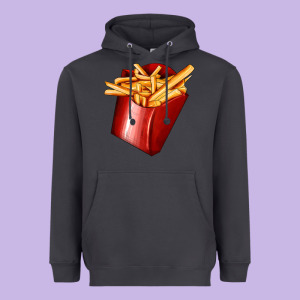 French Fries Heavyweight Hoodie Designed By Adodesignshop