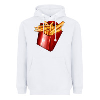White french fries Heavyweight Hoodie - AdoDesignShop