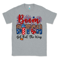 Heather Grey Boom bitch get out the way Classic Tee - Neo Western