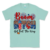 Seafoam Boom bitch get out the way Classic Tee - Neo Western